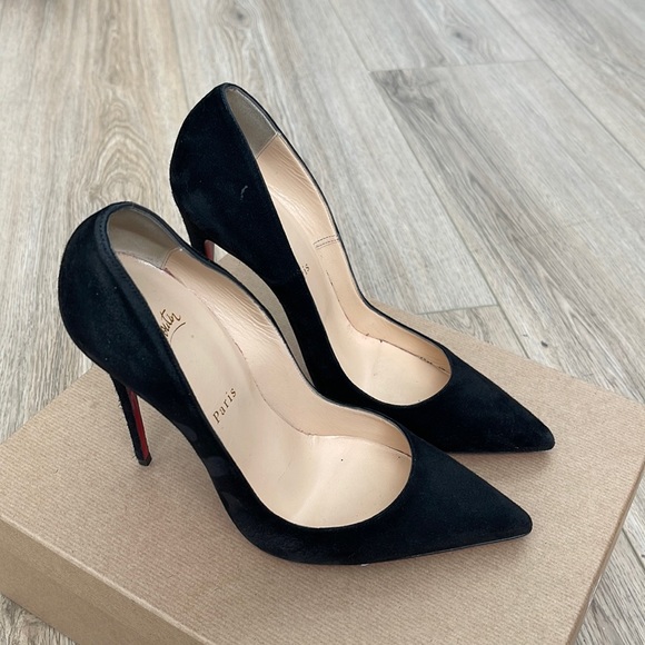 Christian Louboutin Shoes - Christian Louboutin Suede So Kate || Sz. 39 || 120mm